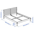 TARVA Bed frame, 140x200 cm