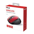 Trust Optical Wireless Mouse Zaya, red