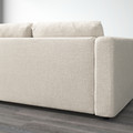 VIMLE Corner sofa, 4-seat, Gunnared beige