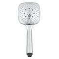 GoodHome Shower Head Teesta, 3-spray, chrome