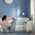 ÅGOTNES Foam mattress, firm/light blue, 80x200 cm