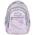 School Backpack 30x42x20 Cream Letters