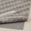 KNAPPHIRS Rug, flatwoven, grey/handmade, 170x240 cm