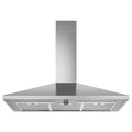 RYTMISK Wall mounted extractor hood, stainless steel, 90 cm