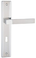 Door Handle Schaffner Helen 72mm, satin nickel/chrome