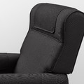 MUREN Recliner, Remmarn dark grey