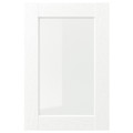 ENKÖPING Glass door, white wood effect, 40x60 cm
