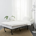 LYCKSELE HÅVET Chair-bed, Knisa light grey