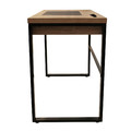 Desk Dolem Industrial, oak/black