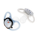 NUK Soother Pacifier Space 2pcs 0-6m, penguin/dog