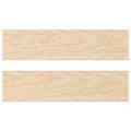 ASKERSUND Drawer front, ash light ash effect, 40x10 cm