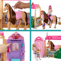 Barbie Mysteries: The Great Horse Chase Stable Playset With Doll HXJ44 3+