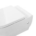 GoodHome Rimless Toilet Bowl with Soft-close Seat Cavally