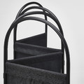 GRÅFJÄLLET Room divider, anthracite, 150x175 cm