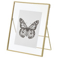 LERBODA Frame, gold-colour, 20x25 cm