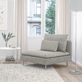 SÖDERHAMN 1-seat section, Viarp beige/brown