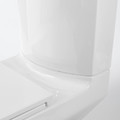 GoodHome Close-coupled Rimless Toilet with Soft Close Seat Cavally 3/6L, vertical