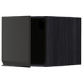 METOD Top cabinet, black/Upplöv matt anthracite, 40x40 cm