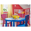 MAMMUT Children's table, in/outdoor blue, 85 cm