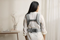 BABYBJORN Baby Carrier Harmony, Woven, Light grey mélange