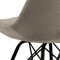 Chair Eris, corduroy, grey