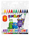 Fun&Joy Wax Crayons 12pcs