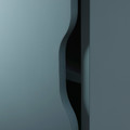 ALEX Storage unit on castors, grey-turquoise/black, 36x76 cm