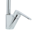 Cooke&Lewis Silver Chrome Effect Kitchen Top Lever Tap Aruvi