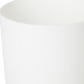 Plant Pot GoodHome 14 cm, plastic, white