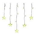 Christmas Indoor Curtain Lights 14pcs 1m, battery-operated, warm white