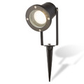 GoodHome Garden Outdoor Lamp Spotlight Shelby 1 x 35 W GU10, black