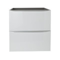 Wall-mounted Basin Cabinet GoodHome Imandra 60cm, white