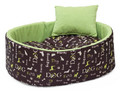 Diversa Dog Bed Funky Size 2, green