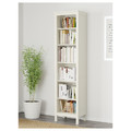 HEMNES Bookcase, white stain, 49x197 cm