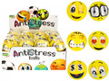 Stress Ball Emoji 7cm, 1pc, random patterns, 3+