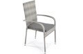 Outdoor Dining Furniture Set MALAGA LIGHT, grey