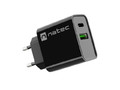 Natec USB Charger Ribera EU Plug 1x USB-A USB-C