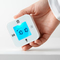 KLOCKIS Clock/thermometer/alarm/timer, white