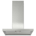 MATÄLSKARE Wall mounted extractor hood, stainless steel colour