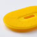 UPPFYLLD Vegetable scrubber, bright yellow