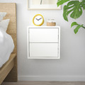 EKET Wall cabinet with 2 drawers, white, 35x35x35 cm