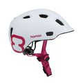 Hamax Children's Helmet Thundercap 52-56 - white/pink