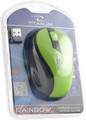 Esperanza Wireless Optical Mouse 1000DPI TM114G, rainbow green-black