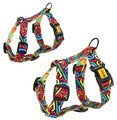 Dingo Dog Harness Guard City - Graffiti Size M