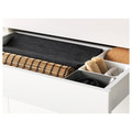 MAXIMERA Drawer, low, white, 60x37 cm