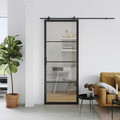 GoodHome Internal Sliding Door 80, black