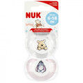 NUK Silicone Soother Pacifier Disney Winnie The Pooh 6-18m, pink