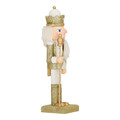 Nutcracker Christmas Decoration William 3 25cm, white