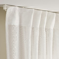 ÄNGSFRYLE Sheer curtain, 1 piece, white, 300x300 cm