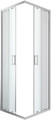 GoodHome Shower Enclosure Beloya 70x70x195cm, chrome/transparent